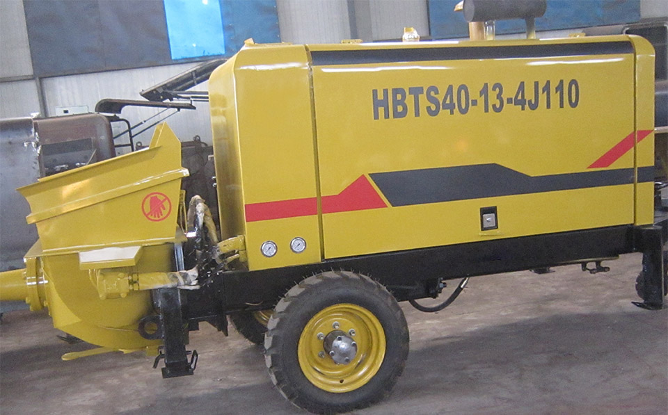 安徽黄山 小型柴油机混凝土泵 用了效率高