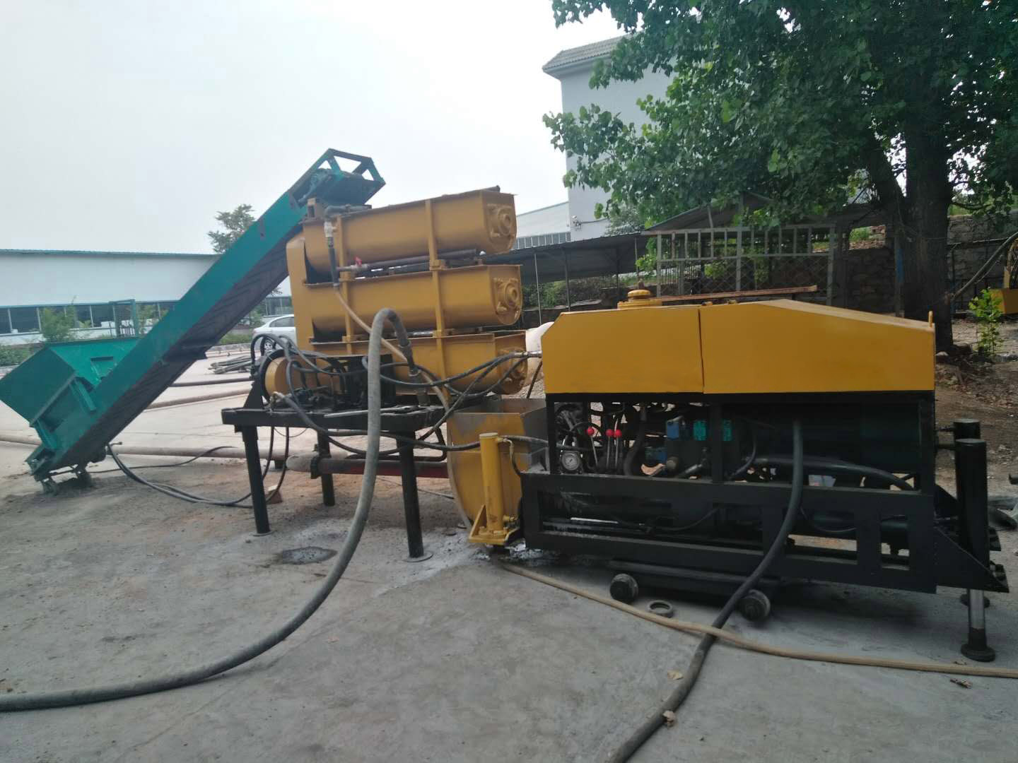 河南驻马店搅拌拖泵价格一台 适用于水库、水电站、港口