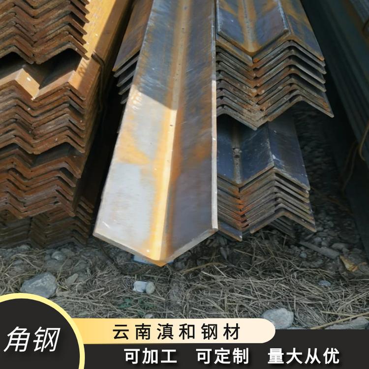 红河镀锌角钢直供 钢材批发市场