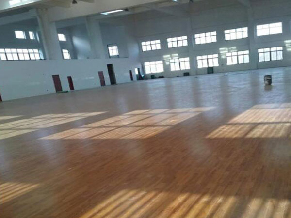 林芝篮球场木地板施工 安徽实阳体育