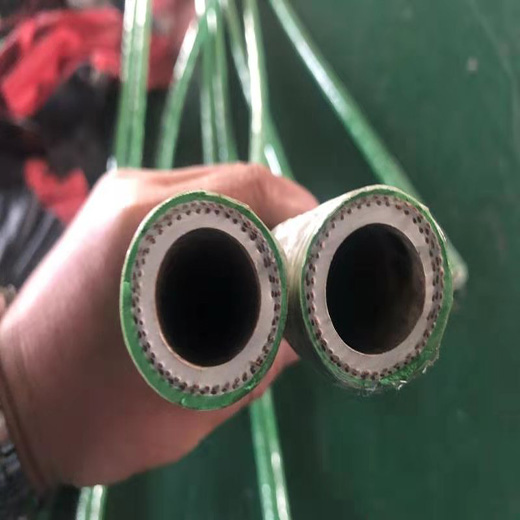 内径22mm水电缆输水管 感应炉用无碳胶管 带防火套胶管