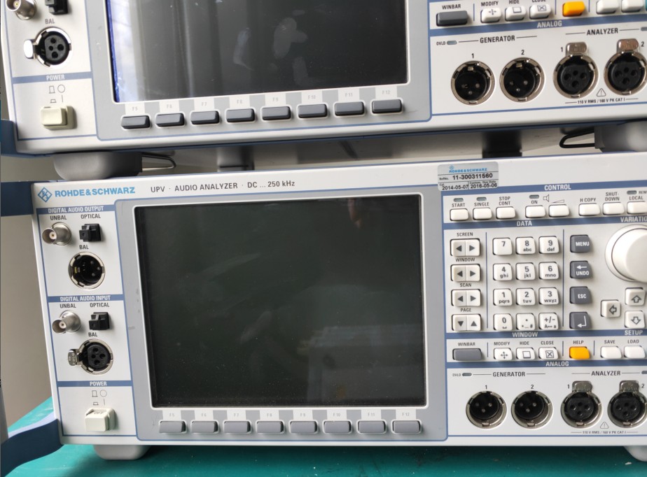 武汉收购仪器音频分析仪罗德与施瓦茨UPP