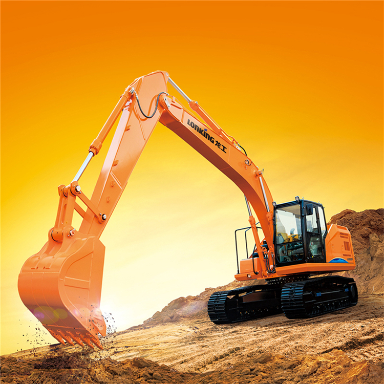 東營龍工履帶式挖掘機 20噸挖掘機 多種型號挖掘機銷售