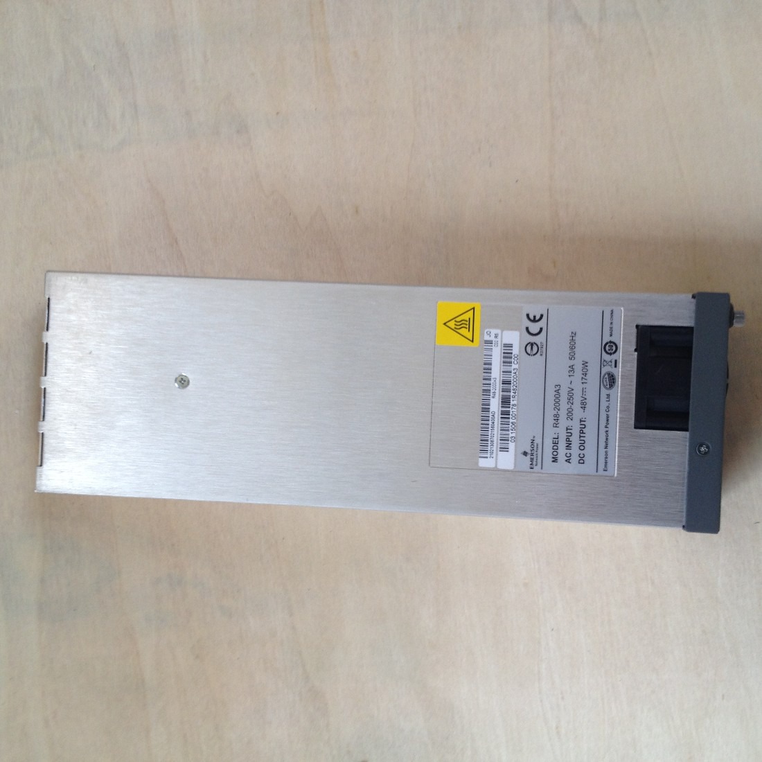 江苏区全新艾默生r48-2000a3通信直流电源模块48v30a