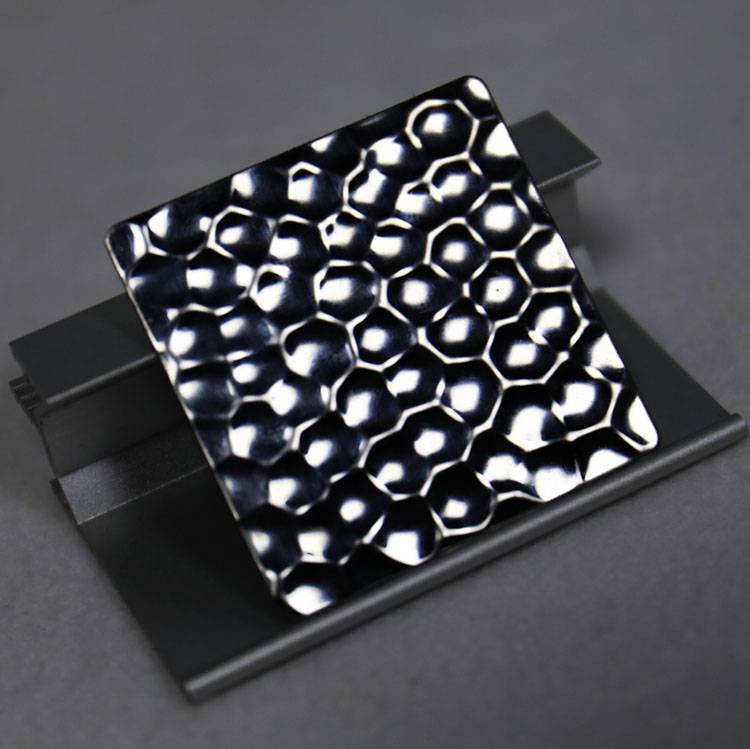 拉丝黑色珍珠纹不锈钢板 广东不锈钢高端冲压板材