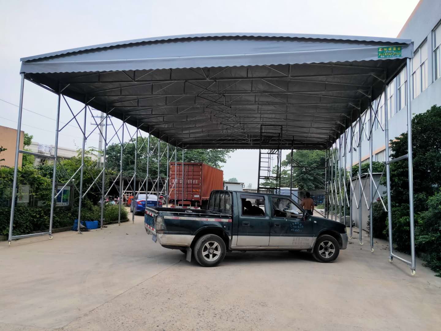 自贡活动雨棚定制 活动帐篷 免费上门测量安装