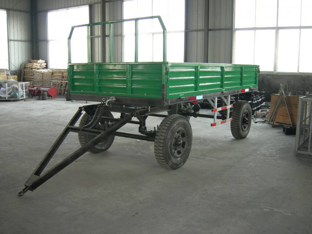 金田厂家供应四轮拖拉机自卸拖斗 农用多用途拖车拖斗