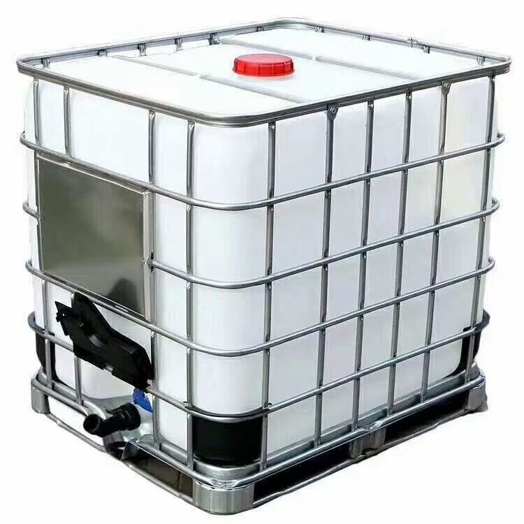 IBC吨桶1000升塑料桶1吨方桶带钢架吨桶叉车装卸方便