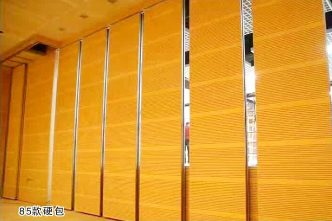 餐厅包厢隔断屏风 悬挂式屏风 隔音折叠屏风 活动隔断屏风