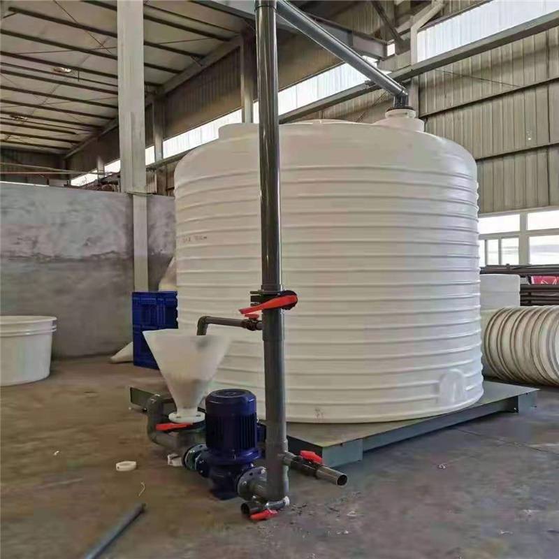 商混站外加剂塑料储罐厂家 10吨塑料桶pe水箱 10立方塑料水塔供应