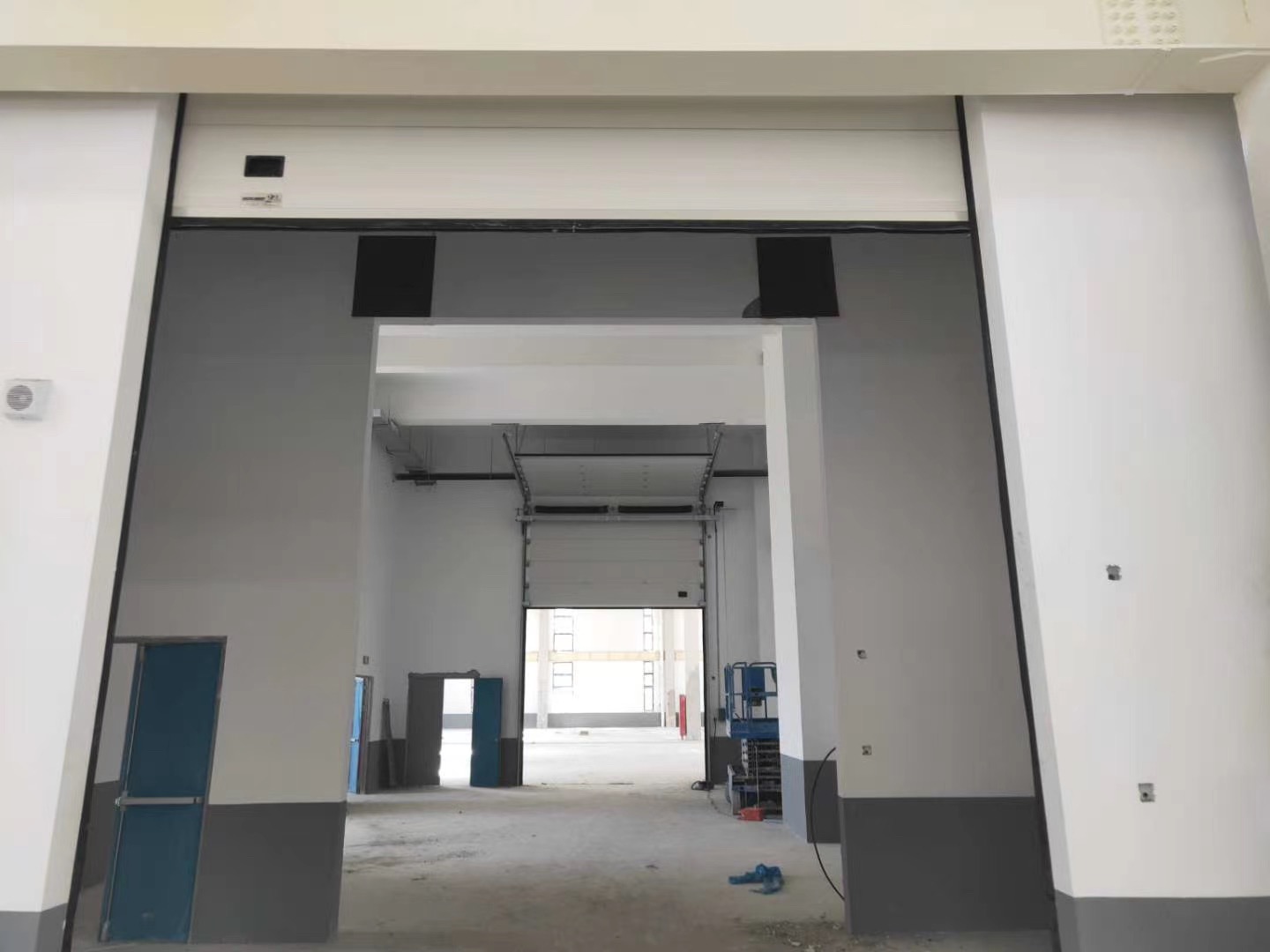 江门工业提升门定制 铝板提升门
