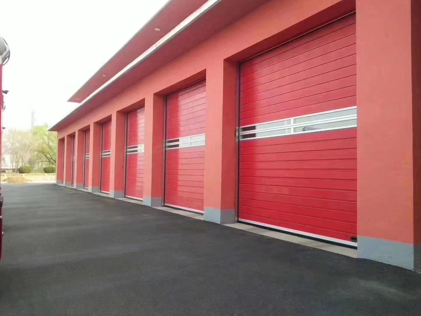 消防滑升门安装 可定制