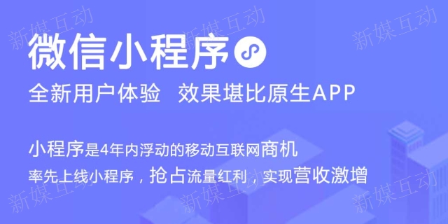 西青区小程序开发公司 天津新媒互动科技供应