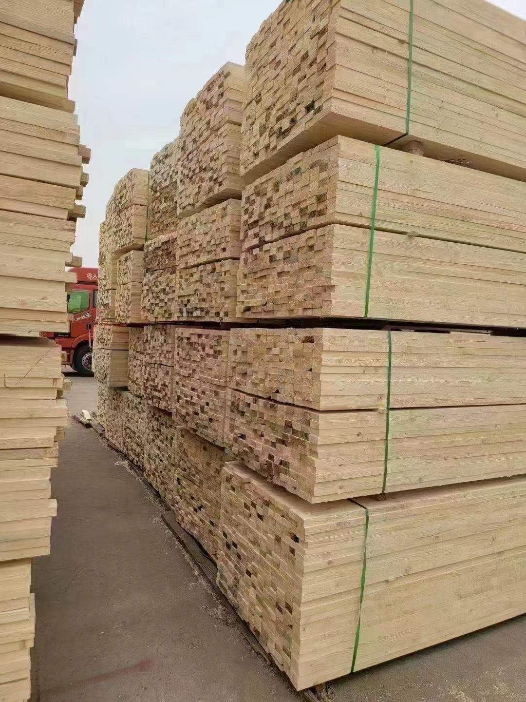 3米澳松建筑木方 木方尺寸 江苏中太木业