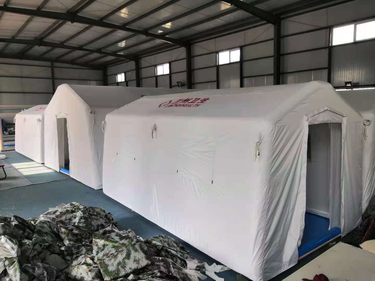 携带方便-组合移动野营帐篷-移动餐饮充气帐篷