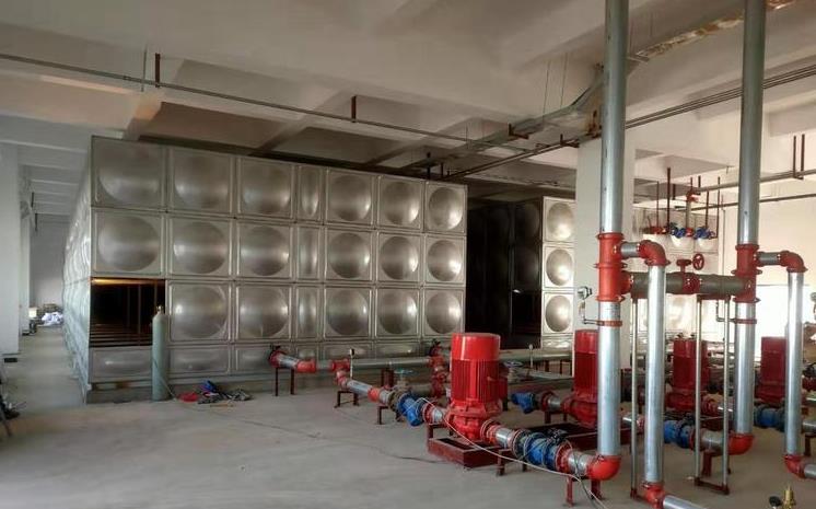 供水设备箱泵一体化 地埋消防箱泵 变频消防泵房