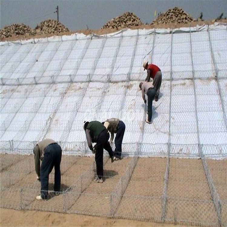格宾石笼网垫厂 护坡格宾笼 新疆铁丝网