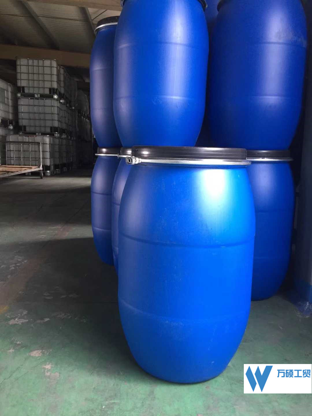 二手化工桶塑料桶|二手200L升大口铁箍桶|质量好