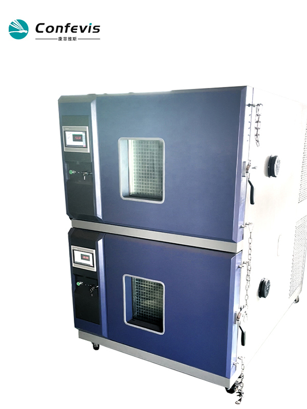 confevis双层高低温试验箱PHC系列408L防爆型新能源锂电池冷热交变循环老化测试机