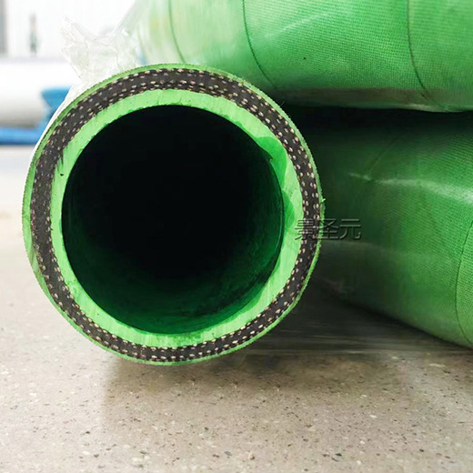 DN57绿色无碳胶管 中频炉绝缘防静电胶管 耐压10公斤夹布橡胶管