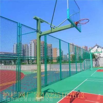 济南体育场防护栏 球场围栏 篮球场围网工艺优