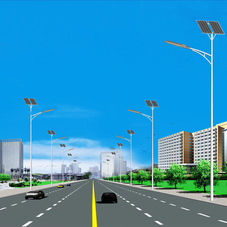 高杆led路灯厂家 室外道路照明批发 定制中式风格太阳能路灯