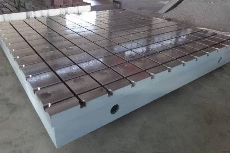 封屯常年生产铸铁平台 装配平板 检验划线平台 铆焊平板厂家