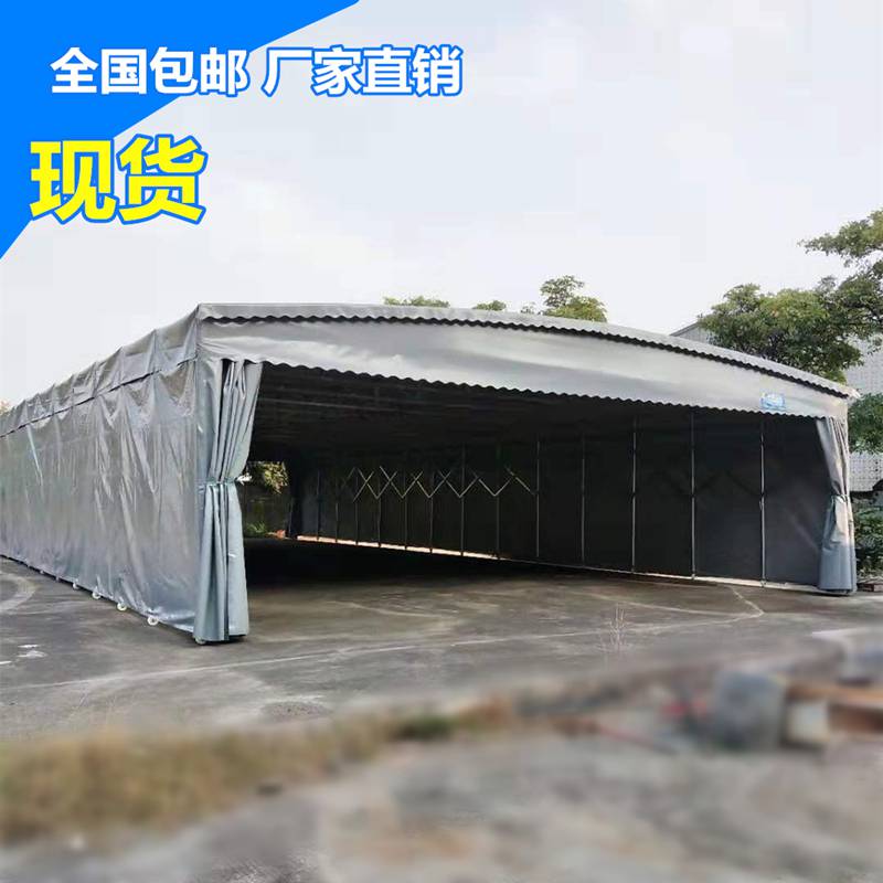 广州石门街道本地安装定制临时通道棚移动仓库棚遮阳棚电动雨棚厂房防