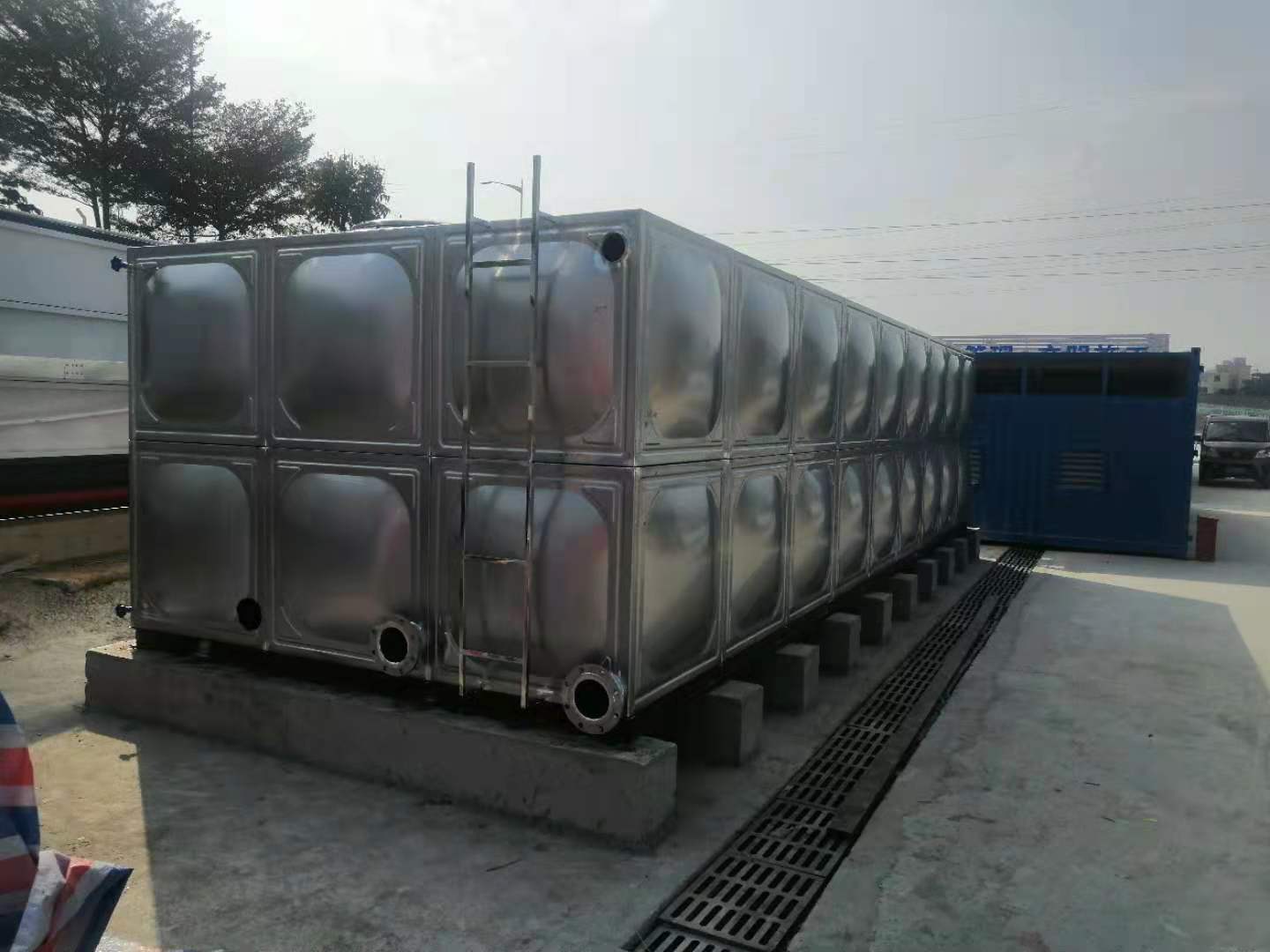 方形保温水箱定制 克拉玛依成品不锈钢水箱型号