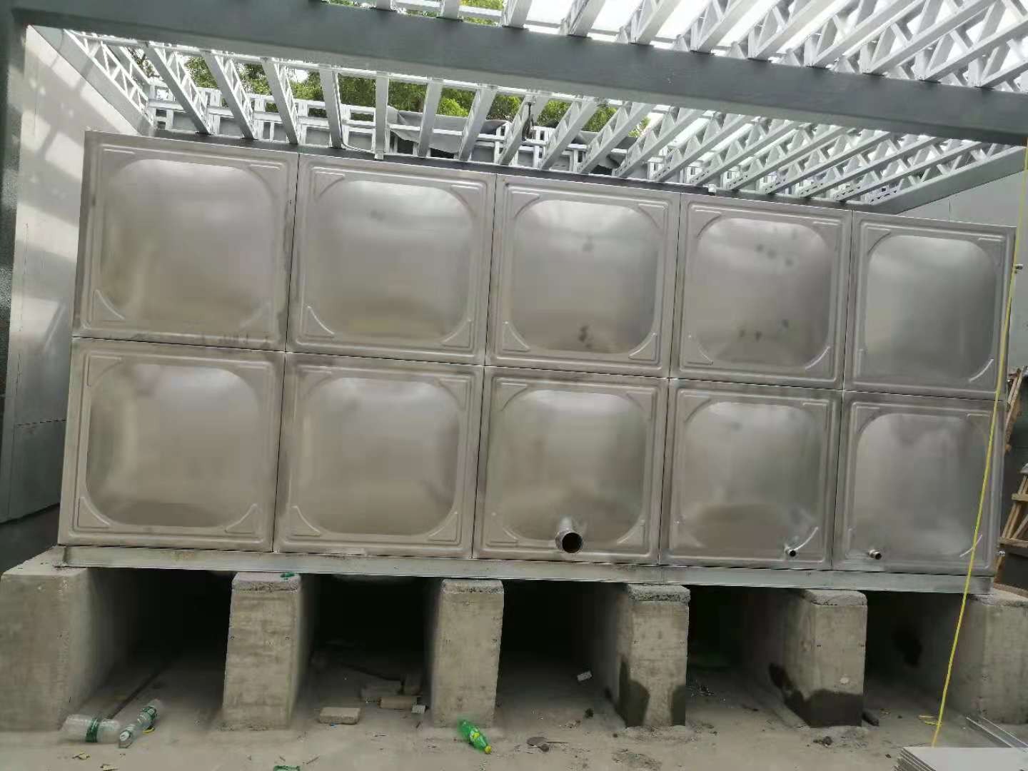 方形保温水箱定制 福建成品不锈钢水箱供货商