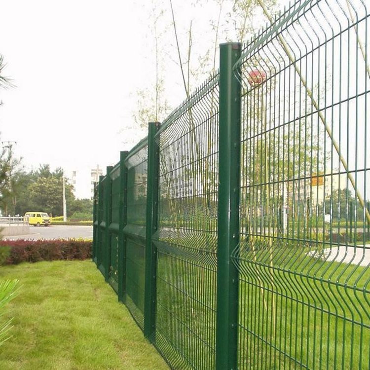 公园园林隔离防护网 绿化带防护围栏 苗圃双边丝护栏网厂家