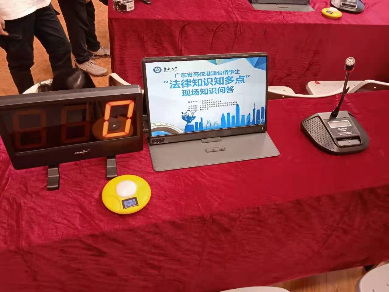 知识竞赛无线抢答器计分器显示器鹅颈麦系统设备