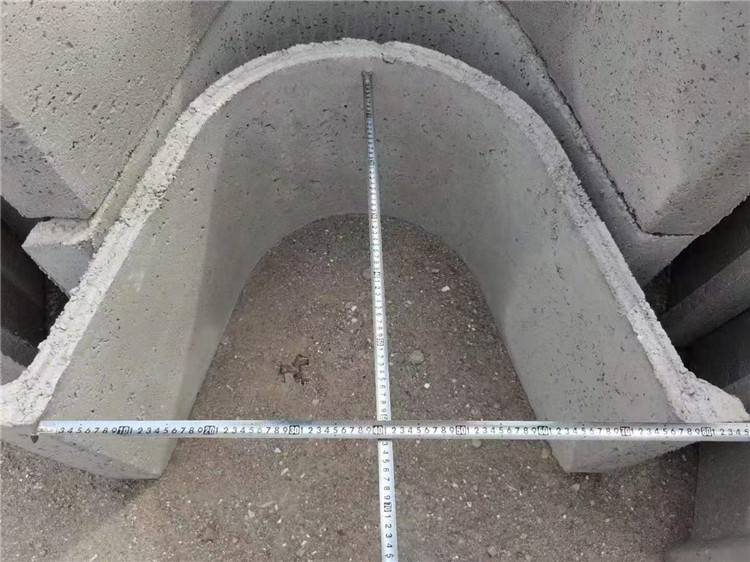 混凝土u型槽 水泥排水渠 预制排水槽，明沟排水50*36