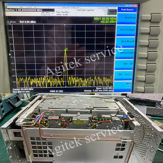 频谱仪维修-是德N9000A信号低维修案例