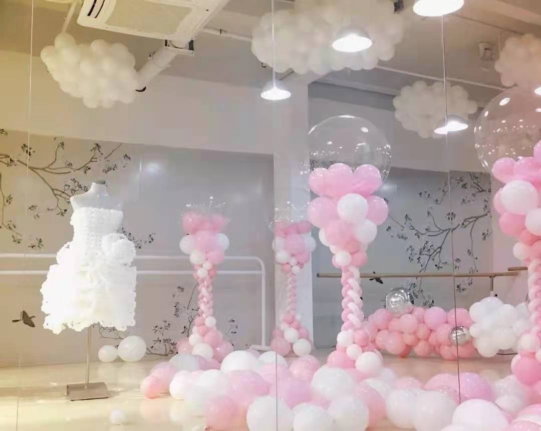 原阳公司宴会布置 气球生日宴会现场布置 仪式感的一种艺术形式_日子