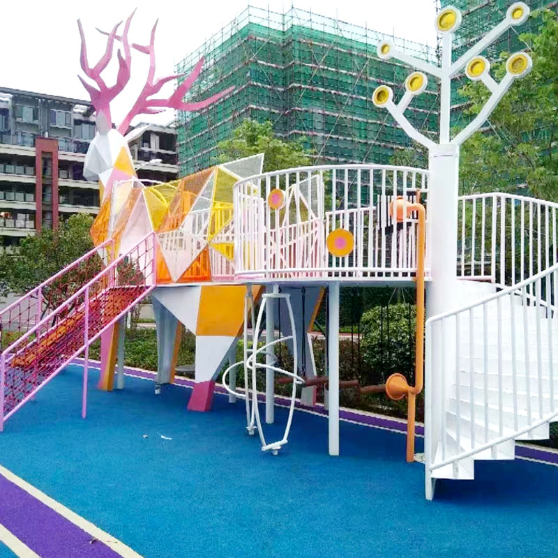 佑龙游乐大型户外无动力游乐设备幼儿园室外攀爬组合非标定制厂家