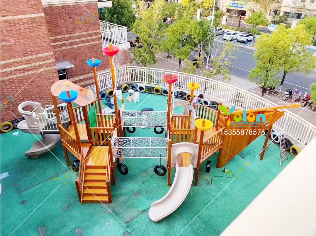 佑龙游乐户外无动力游乐设备幼儿园室外攀爬组合非标定制厂家