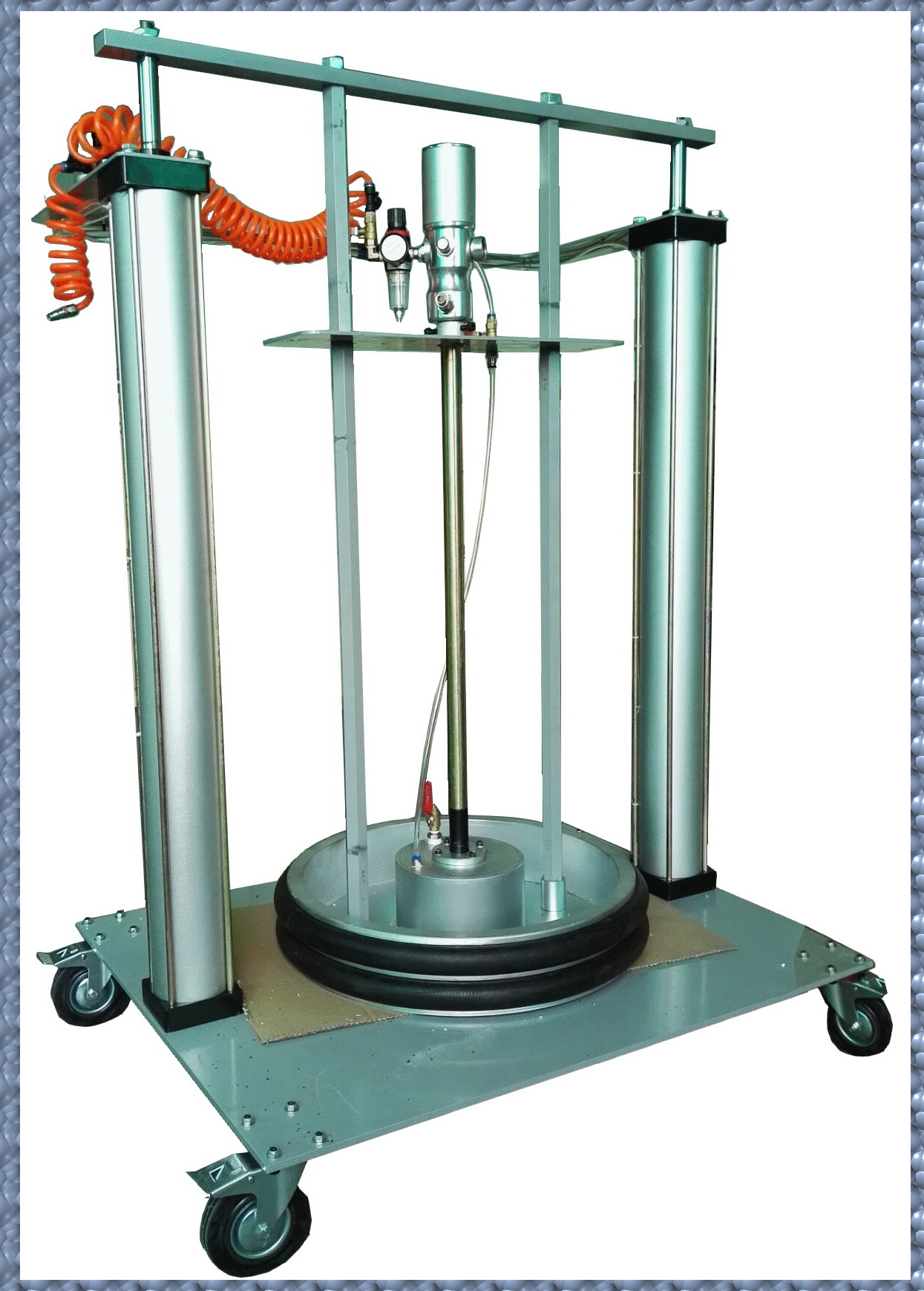 油脂气动加油机 巨川机械 高压双立柱定量黄油加注机加油步骤
