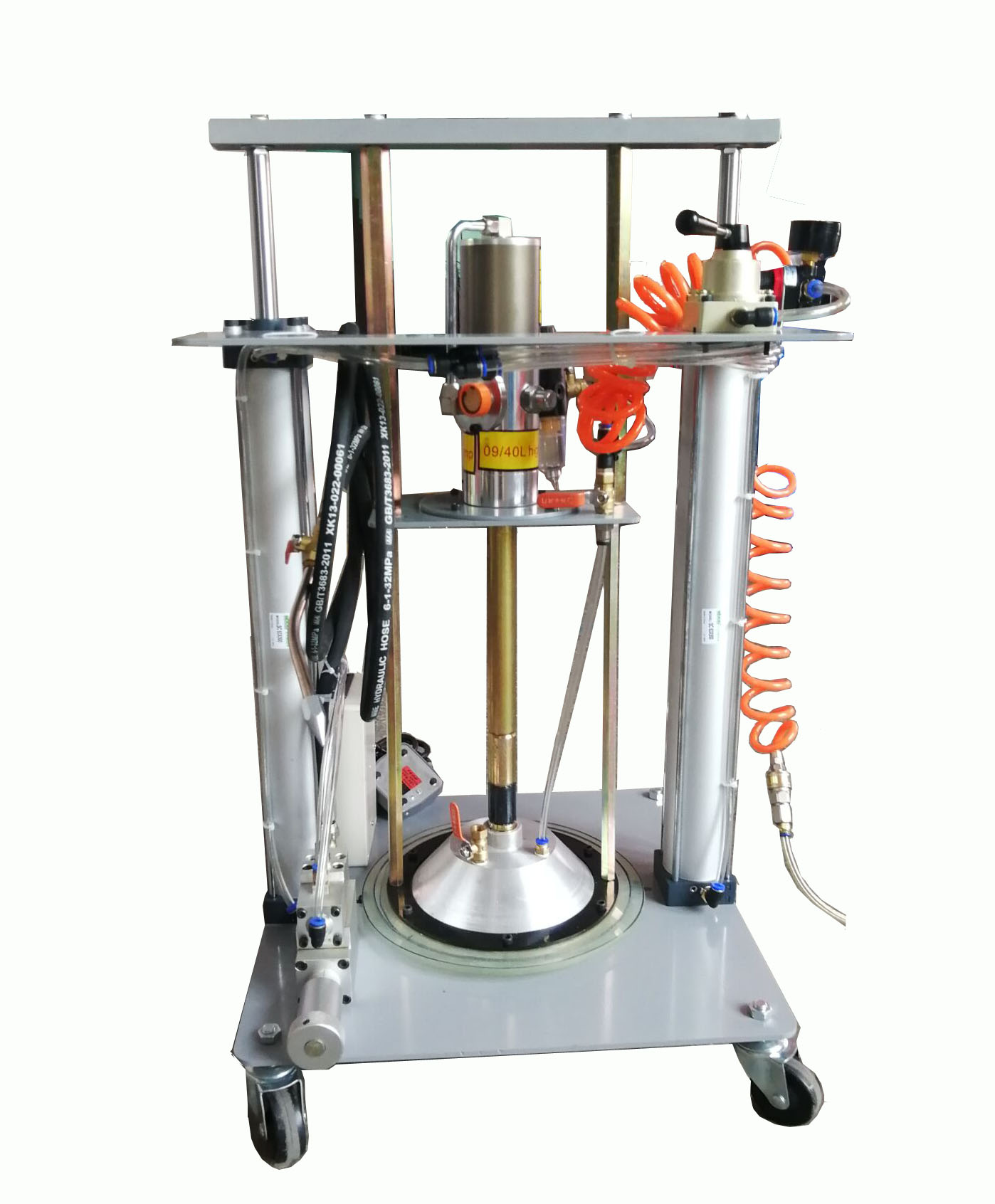 气动油脂加注器 巨川机械 广东电动定量黄油加油机加油步骤