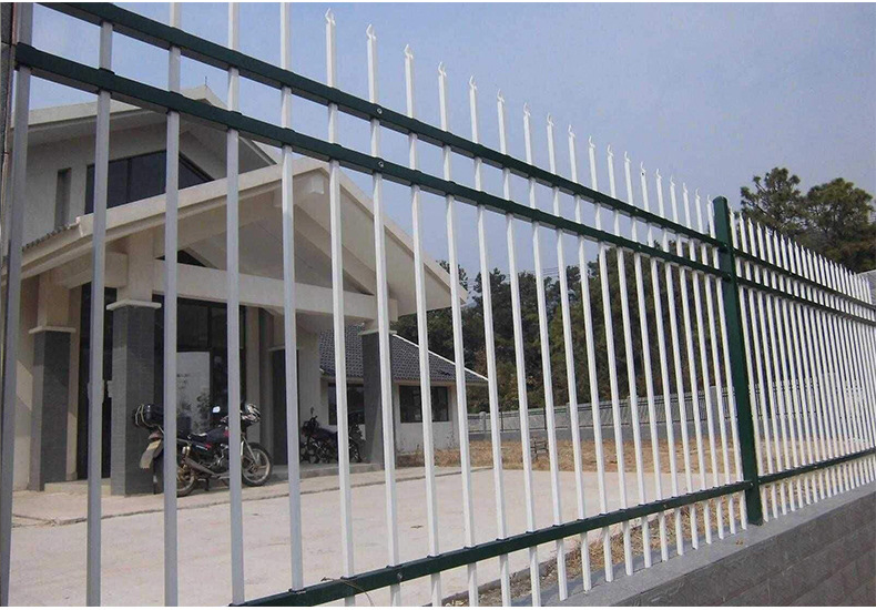潮州居民区锌钢护栏 小区别墅围墙栅栏 1.5m围栏工厂批发