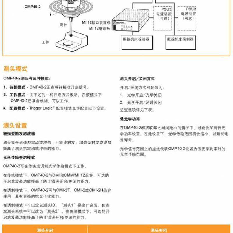 英国雷尼绍omp40机床探头renishaw工件找正测头