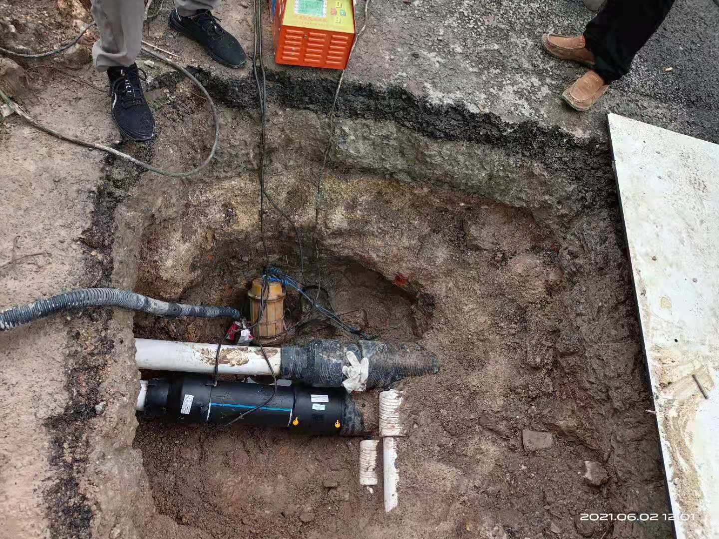 广州测地下管道漏水位置 ，暗管测漏*解决漏水问题