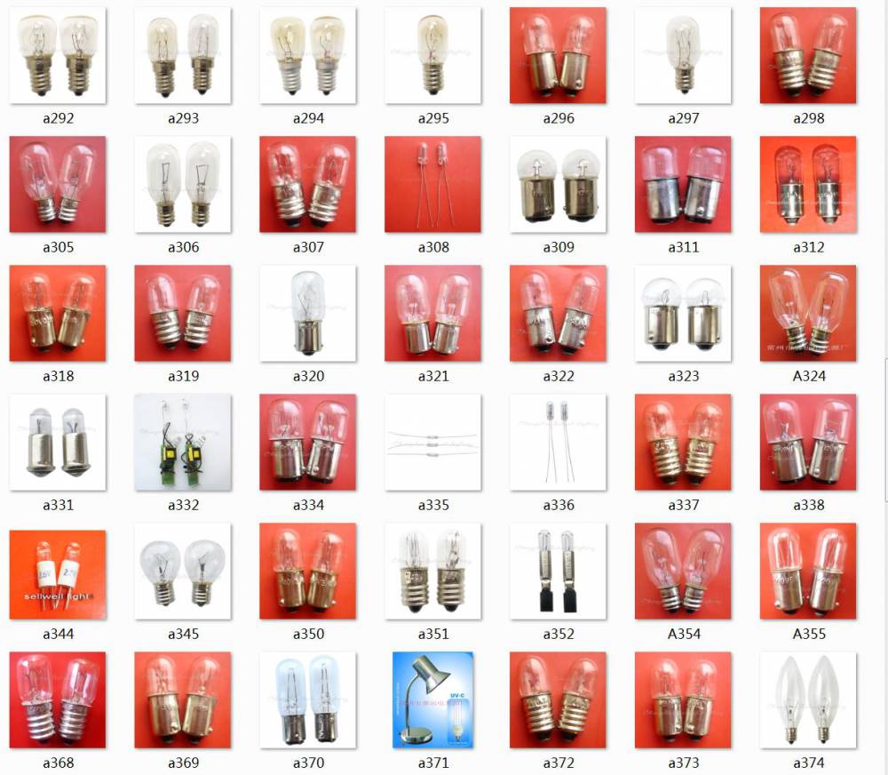 生产销售 赛远电光源 氖灯, 信号灯 , 指示灯泡 , 氙气灯泡