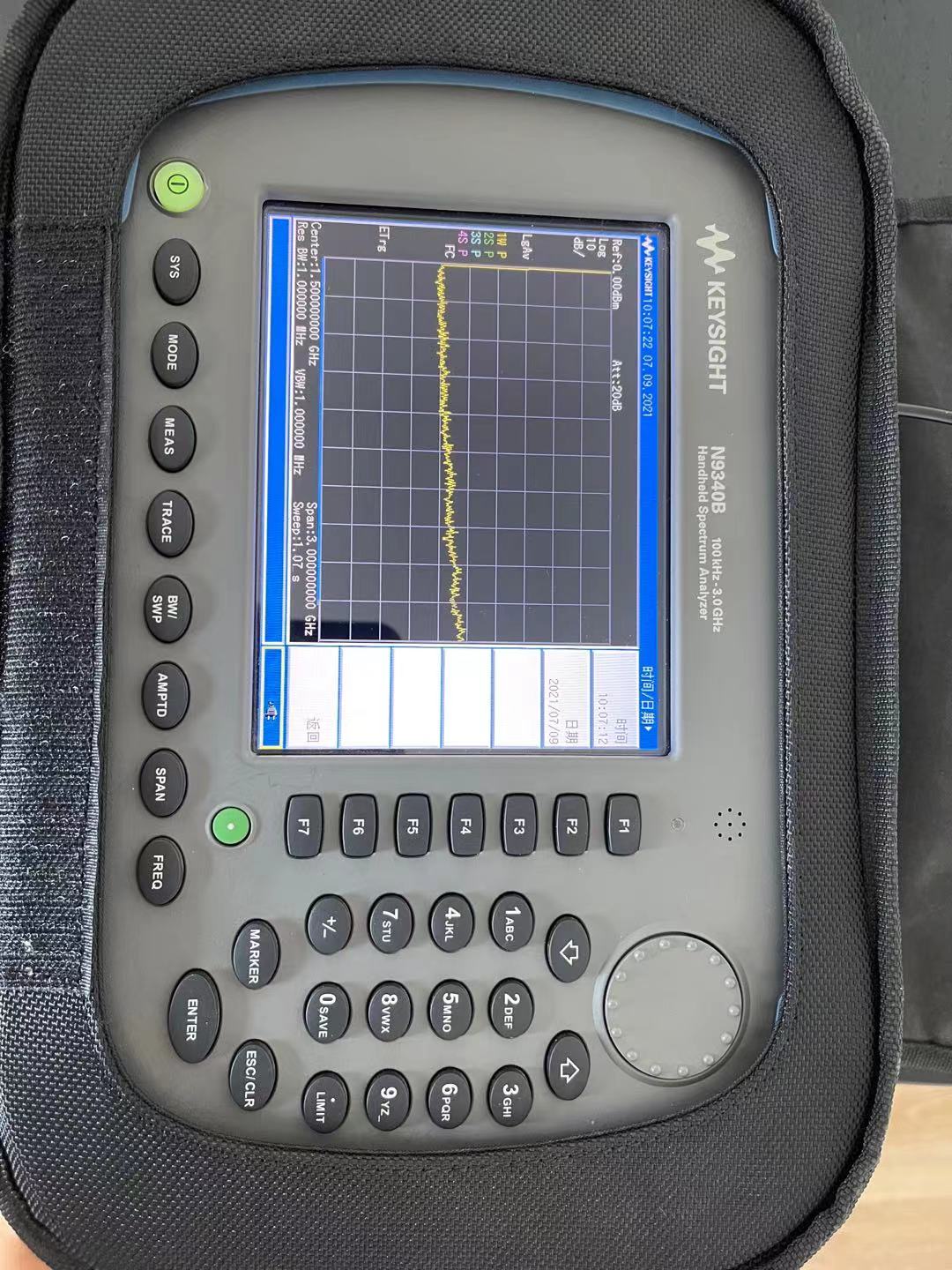 苏州租售N9340B手持式频谱分析仪 九成新现货