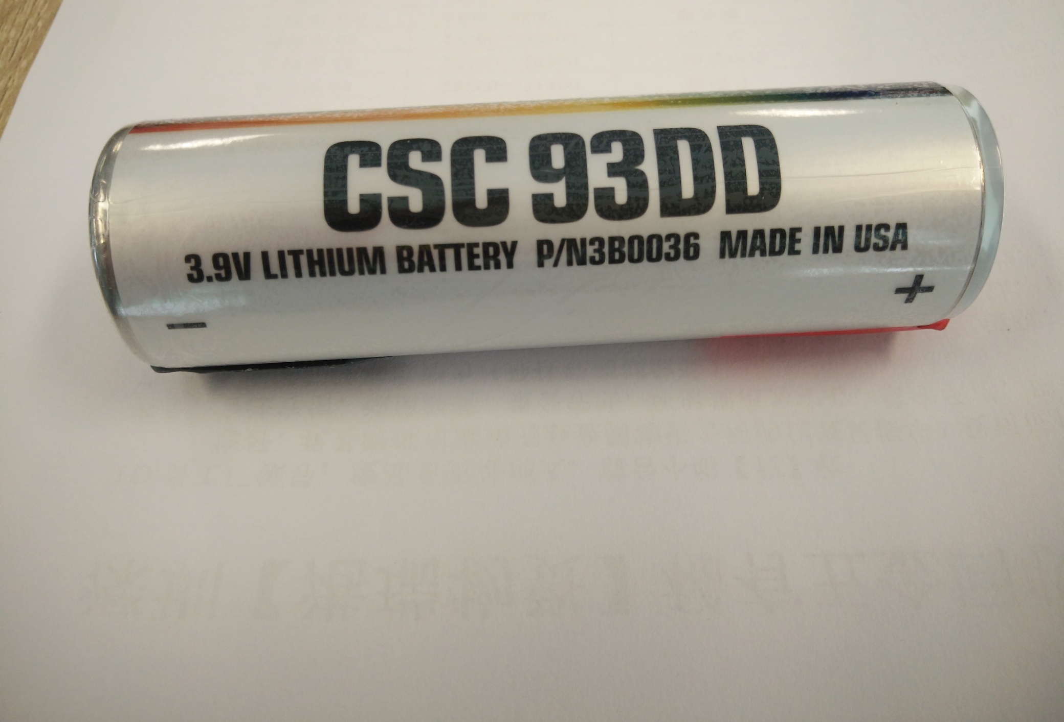 供应EI高温锂电池CSC93DD3B0036系列全部型号