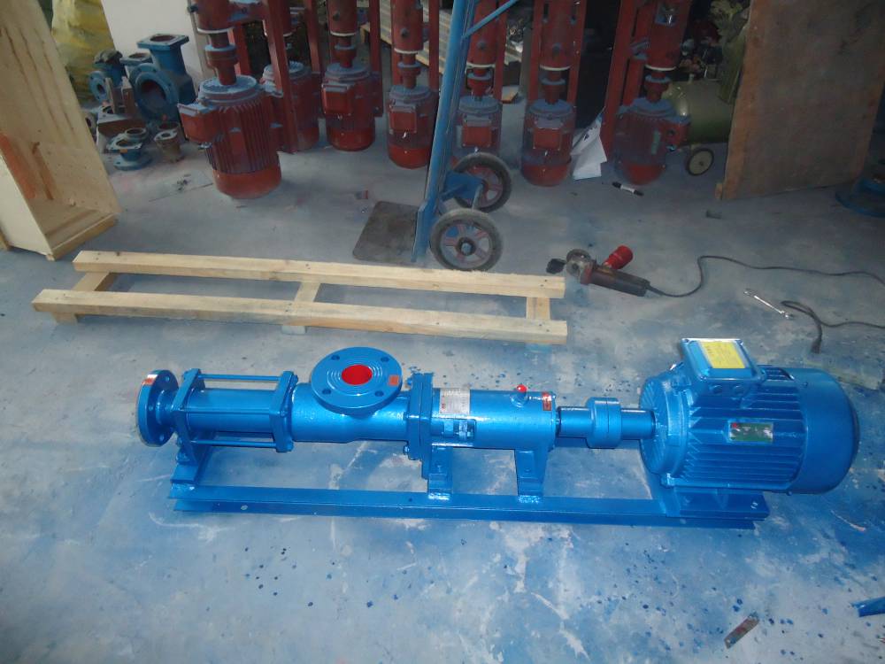 G型单螺杆泵 污泥螺杆输送泵 不锈钢螺杆泵 污泥泵