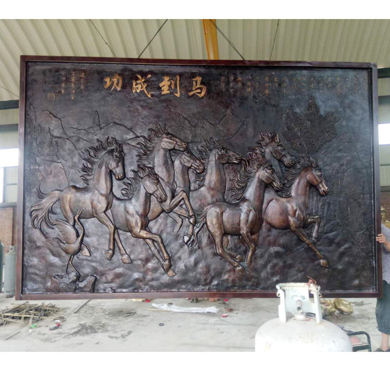 铜壁画浮雕 铜板浮雕画 工厂