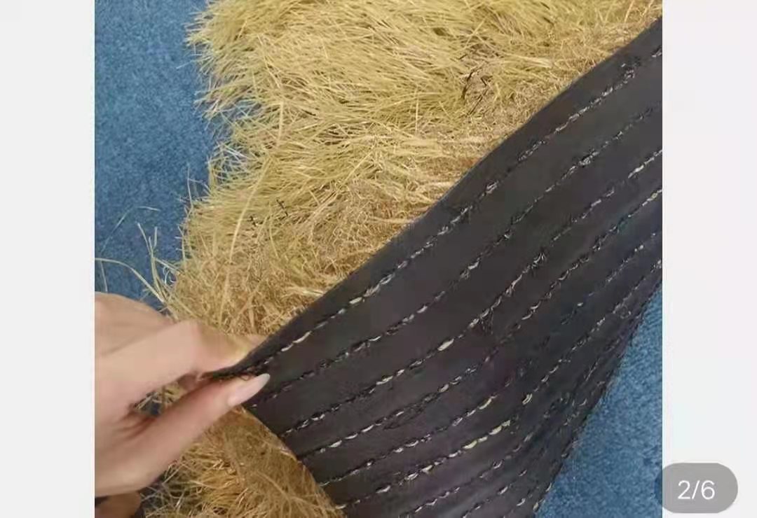 地毯式茅草，一片式仿真茅草，塑料茅草，绒草