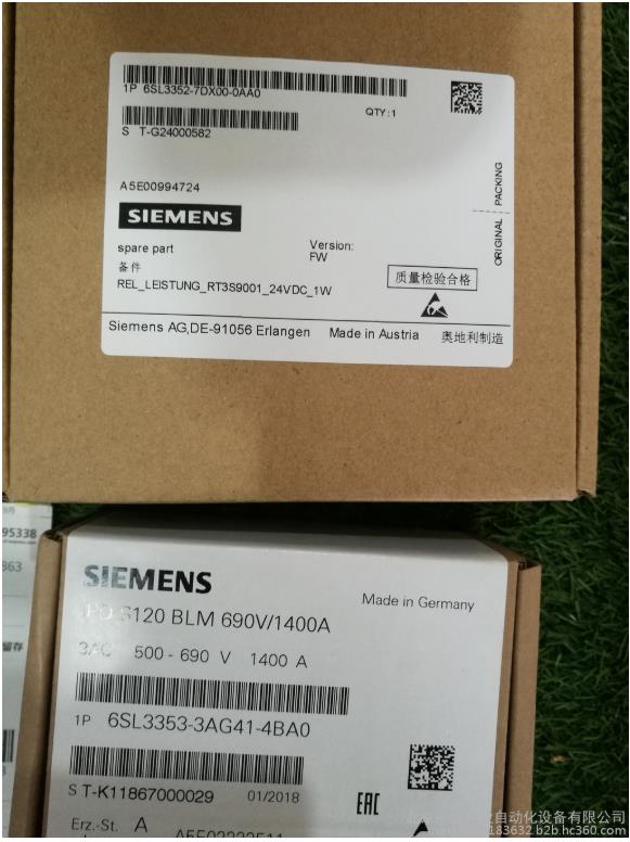 西门子S120变频器6SL3054-0ED00-1BA0 供应商