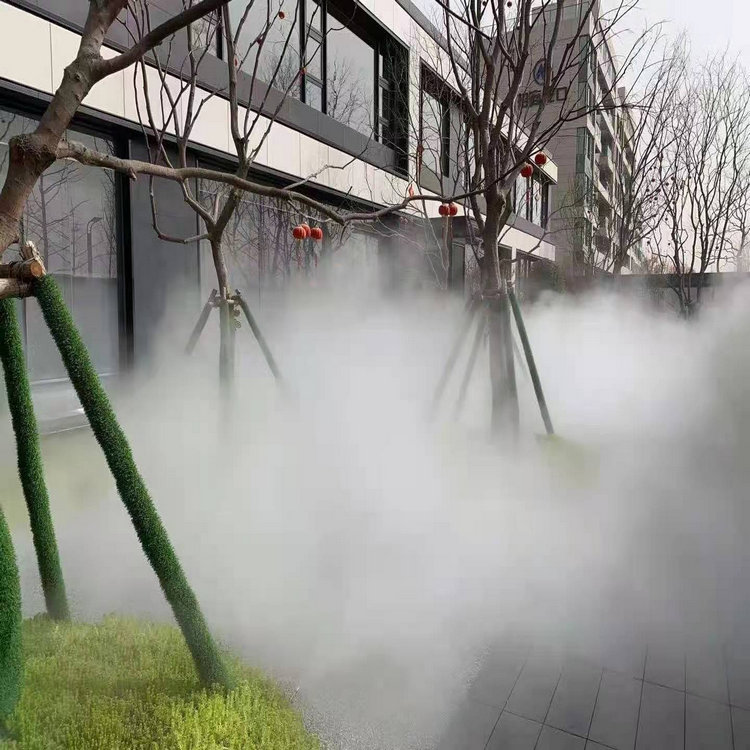 仙桃雾森系统 假山人工造雾设备 定做